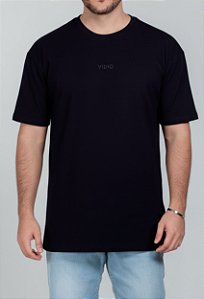 Camiseta Oversized Preta Vidic