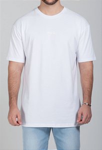 Camiseta Oversized Branca Vidic