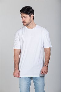 Camiseta Oversized Branca Vidic