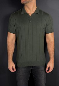 Polo Tricot Marselha Verde Vidic