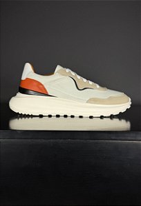 Sneaker Vidic Volcan Off Orange Areia