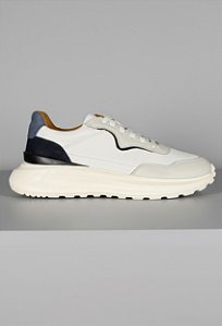 Sneaker Vidic Volcan Branco Dark Blue