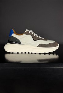 Sneaker Vidic Volcan Off Chumbo Royal