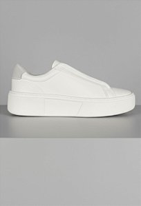 Tênis Sneaker Vidic Haven Branco e Cinza