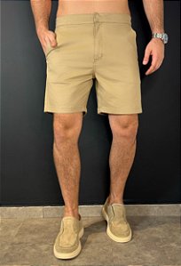 Bermuda Sarja Premium Vidic Caqui