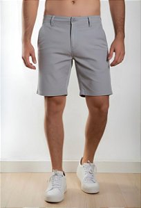 Short Tech Alfaiataria Cinza Vidic