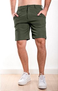 Short Tech Alfaiataria Verde Vidic