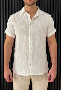 Camisa Resort Vidic Branca MC