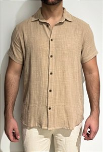 Camisa Resort Vidic Marrom MC