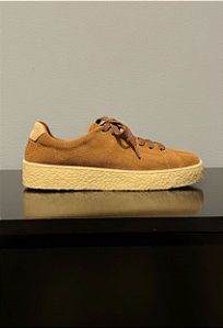 Tênis Sneaker Vidic Arizona Camurça Marrom