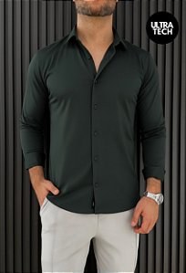 Camisa Ultra Tech Vidic Verde Escuro