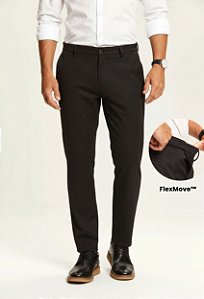 Calça Alfaiataria Vidic FlexMove Preta