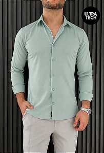 Camisa Ultra Tech Vidic Verde Claro