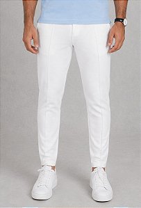 Calça Alfaiataria Tech Vidic Branca