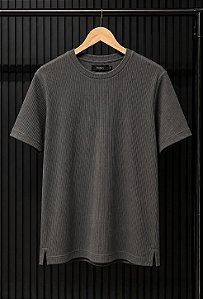 Camiseta Monaco Texture Vidic Grafite