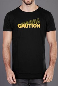 Camiseta Caution Vidic Preta