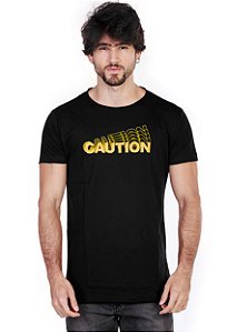 Camiseta Caution Vidic Preta
