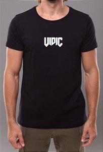 Camiseta Rock Classic Vidic Preta