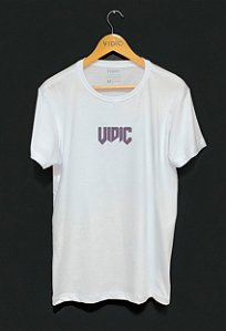Camiseta Rock Classic Vidic Branca