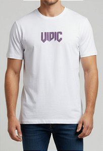 Camiseta Rock Classic Vidic Branca