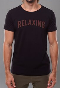 Camiseta Relaxing Vidic Preta