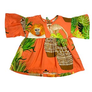 Camiseta Mico Laranja