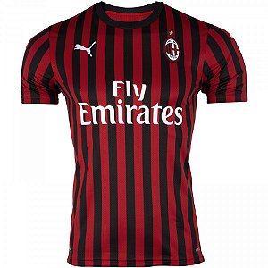 Camisa Milan I 2019 2020 Masculina