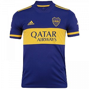 Camisa Boca Juniors I 2020 2021 Masculina