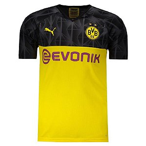 Camisa Borussia Dortmund III 2019 2020 Masculina