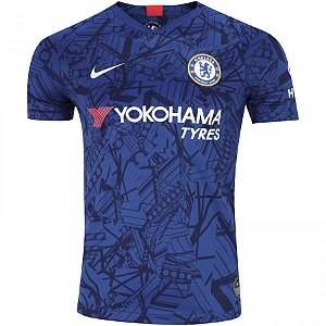 Camisa Chelsea I 2019 2020 Masculina