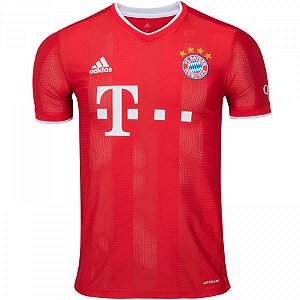 Camisa Bayern de Munique I 2020 2021 Masculina