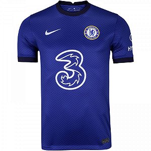 Camisa Chelsea I 2020 2021 Masculina