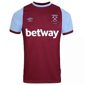 Camisa West Ham United Treino 2020 2021 Masculina