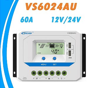 Controlador De Carga Solar Pwm 60a Epever