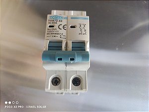 Disjuntor Bipolar Dc 1000vcc  ou 40A