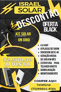 SUPER OFERTA Kit ongrid já com homologação, kit estrutura telhado Gratis