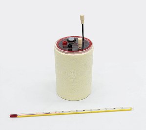 CALORÍMETRO COM RESISTOR, 200 ML E TERMÔMETRO - EQ083