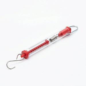 DINAMÔMETRO 0 A 2,5N TRANSPARENTE COM TRAVA - EQ007-2,5NT