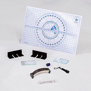 CONJUNTO LUZ - ENSINO ÓPTICA GEOMÉTRICA, REFLEXÃO, REFRAÇÃO - SCN-F004
