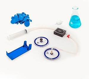 Conjunto pressão atmosférica e experimento de (Magdeburgo), bomba manual - EQ204C