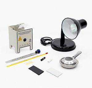 CONJUNTO PROPAGAÇÃO DO CALOR - ESTUDO CONDUÇÃO, CONVECÇÃO, IRRADIAÇÃO, ISOLAMENTO TÉRMICO -SCN-F003A