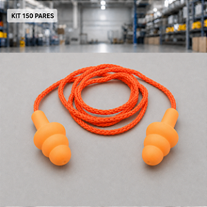 Protetor Auricular Tipo Plug C/150 Unidades Epi