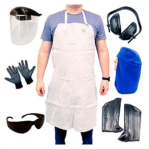 Kit Completo Para Roçador De Grama EPI CA's 34653/40264/25977/41628/37089/15019