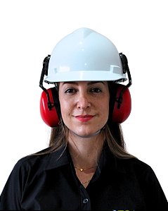 Abafador Muffler 3m Acoplável ao Capacete H700 CA 33835