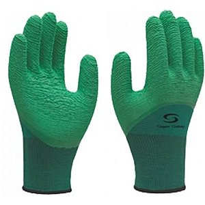 Luva de Látex Natural Corrugado SS 1009 Super Safety CA 31895 12 PARES TAM. G