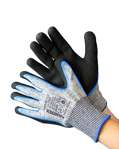 Luva Anti Corte Emborrachada Máxima Resistência Handex C.A 44524