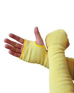 Mangote Kevlar 46cm Anticorte e Térmico Ansell HyFlex CA 12107 – Proteção Profissional