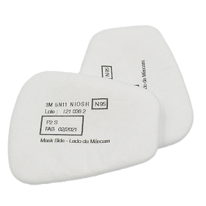 1 Par de Filtro Mecânico P2 N95 5N11 3M