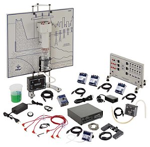 Conjunto energia renovável, hidroelétrica, unidade consumidora, sensores e interface