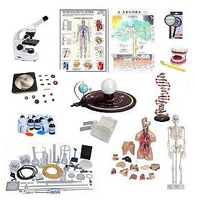 Kit de Ciências - 50 itens